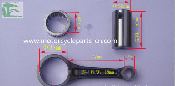 Motorcycle Honda 125 CONNECTING ROD RR HONDA CG125 CRANK PIN , White Black