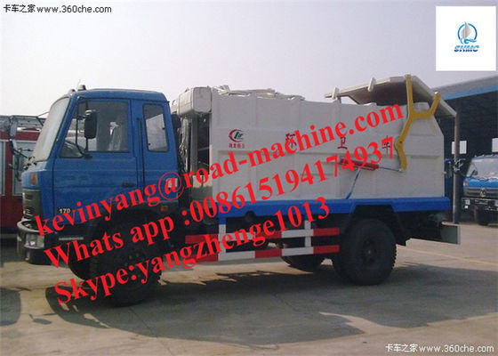 Recycling 4x2 Garbage Compactor Truck With 20 Mpa Hydraulic System