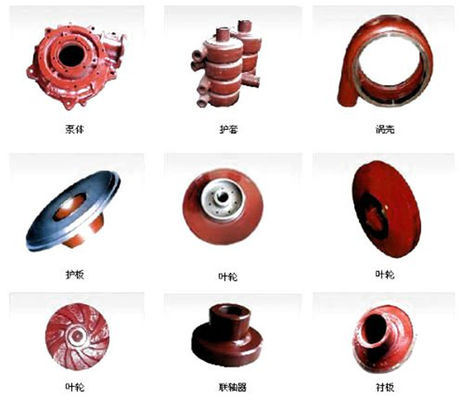 Custom made metal casting water pump repair parts grey iron