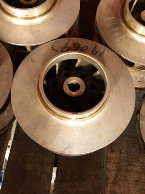 Multistage submersible pump impeller , sand casting process , CNC machining