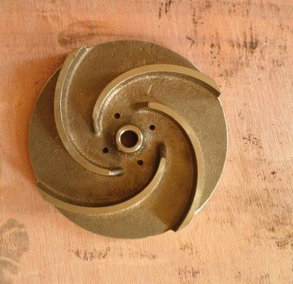 Abrasion resistant impeller for centrifugal pump ISO9001 , BV sand blasting