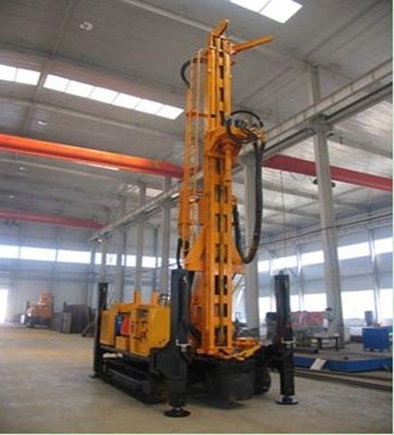 XY-1 Core Crawler Water Well Drilling Rig SNR-350B , Horizontal Rotary Drilling Rig