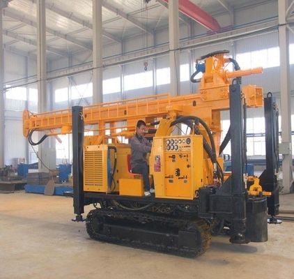XY-1 Core Crawler Water Well Drilling Rig SNR-350B , Horizontal Rotary Drilling Rig