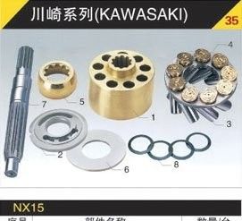 Hydraulic Piston Pump Parts Hitachi HPV116 135 145(EX200-1/EX300-123)