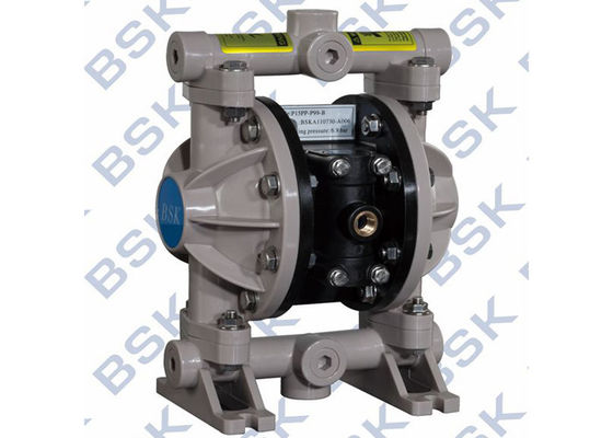 Pneumatic Positive Displacement Pump Thermoplastic / Rubber Diaphragm Pump